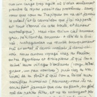 Lettre de Jean Paulhan à Barbara Church (6 mars 1952)