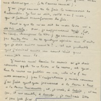 Lettre de Marcel Arland à Jean Paulhan, 1933
