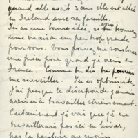 Lettre de Bertha Rhodes à Jean Paulhan, 1929-03-12