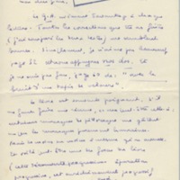 Lettre de Marcel Arland à Jean Paulhan, 1930