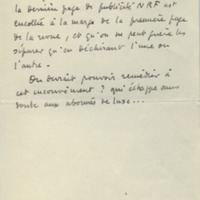 Lettre de Roger Martin du Gard à Jean Paulhan, 1935-06-03