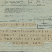 Lettre de Marcel Arland à Jean Paulhan, 1930-11-07