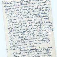 Lettre de Barbara Church à Jean Paulhan (21 février 1958)
