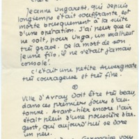 Lettre de Jean Paulhan à Barbara Church (30 septembre 1958)
