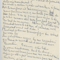 Lettre de Bertha Rhodes à Jean Paulhan, 1956-05-01
