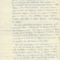 Lettre de Gabriel Bounoure à Jean Paulhan, 1952-08-15