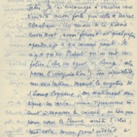 Lettre de Gabriel Bounoure à Jean Paulhan, 1954-03-25