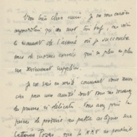 Lettre de Gabriel Bounoure à Jean Paulhan, 1936-06-27