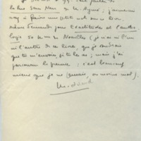 Lettre de Marcel Arland à Jean Paulhan, 1930