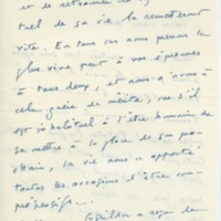 Lettre d'André Rolland de Renéville à Jean Paulhan, 1951-08-31