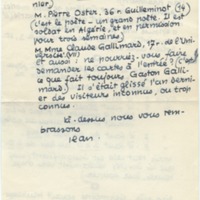 Lettre de Jean Paulhan à Barbara Church (8 juin 1958)