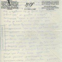 Lettre de Marcel Arland à Jean Paulhan, 1929
