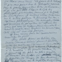 Lettre de Barbara Church à Jean Paulhan (31 juillet 1951)