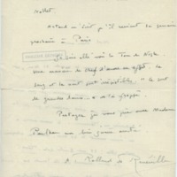 Lettre d'André Rolland de Renéville à Jean Paulhan, 1932-05-24