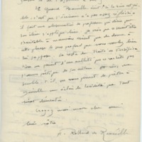 Lettre d'André Rolland de Renéville à Jean Paulhan, 1932-04-21