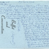 Lettre de Barbara Church à Jean Paulhan (7 novembre 1955)