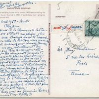 Lettre de Barbara Church à Jean Paulhan (19 avril 1958)