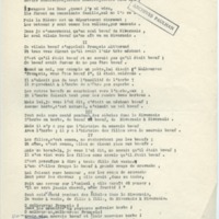 Lettre d'Armand Robin à Jean Paulhan (1958)