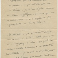 Lettre d'André Rolland de Renéville à Jean Paulhan, 1932-09-14