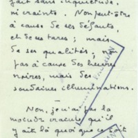Lettre de Marcel Arland à Jean Paulhan, 1955
