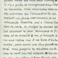 Lettre de Jean Paulhan à Barbara Church (28 avril 1957)