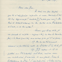 Lettre de Léon Bopp à Jean Paulhan, 1954-02-01