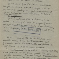 Lettre de Marcel Arland à Jean Paulhan, 1933
