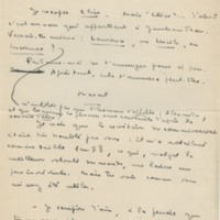 Lettre de Marcel Arland à Jean Paulhan, 1934