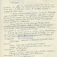 Lettre de Marcel Arland à Jean Paulhan, 1952-05-10