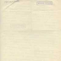 Lettre de Marcel Arland à Jean Paulhan, 1928