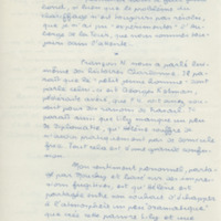 Lettre de Claude Elsen à Jean Paulhan, 1958-10-16