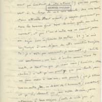 Lettre d'André Rolland de Renéville à Jean Paulhan, 1931-12-12