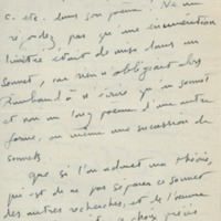 Lettre d'André Rolland de Renéville à Jean Paulhan, 1934-10-16