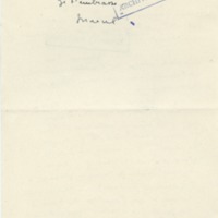 Lettre de Marcel Arland à Jean Paulhan, 1954