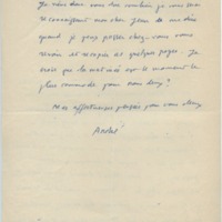 Lettre d'André Rolland de Renéville à Jean Paulhan, 1956-01-28