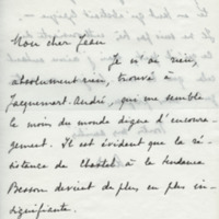 Lettre d&#039;André Berne-Joffroy à Jean Paulhan, 1958-03-09