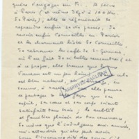 Lettre de Marcel Arland à Jean Paulhan, 1955