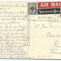 Lettre de Barbara Church à Jean Paulhan (9 mars 1957)