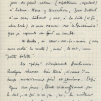 Lettre de Maurice Toesca à Jean Paulhan, 1958-07-14