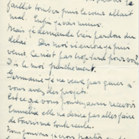 Lettre de Bertha Rhodes à Jean Paulhan, 1951-05-22