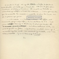 Lettre de Marcel Arland à Jean Paulhan, 1931