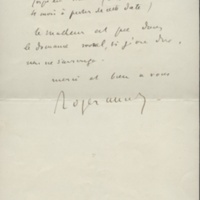 Lettre de Roger Allard à Jean Paulhan, 1926