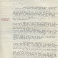 Lettre de Claude Elsen à Jean Paulhan, 1958-07-25