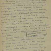 Lettre de Marcel Arland à Jean Paulhan, 1928