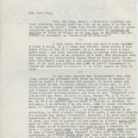 Lettre de Claude Elsen à Jean Paulhan, 1958-07-10