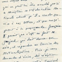 Lettre d'André Rolland de Renéville à Jean Paulhan, 1950-12-19