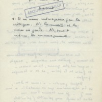 Lettre de Marcel Arland à Jean Paulhan, 1957