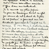 Lettre de Bertha Rhodes à Jean Paulhan, 1936-11-01
