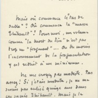 Lettre de Roger Martin du Gard à Jean Paulhan, 1935-11-01