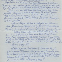 Lettre de Barbara Church à Jean Paulhan (25 mai 1952)